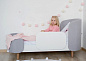 Защитный бортик для кровати KIDI soft (белый)