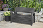 Скамья - сундук Отэр (Otter Bench) 227 л. антрацит