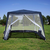 садовый шатер afm-1035nb blue (3x3/2.4x2.4) в официальном магазине viva-verde.ru