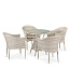 Комплект плетеной мебели T705ANT/Y350-W85 4Pcs Latte