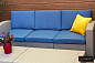 Комплект мебели Раттан Премиум 5 / Rattan Premium 5, серый