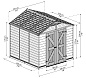 Сарай SkyLight 8x8, коричневый