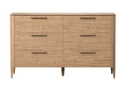 Комод Type oak 6 ящиков ширина 140 см (натуральный дуб). Современная мебель для гостиной, Более 50 шкафы, стелажи, комоды, диваны, столы, Доставка 24/7. Фирменная гарантия на детскую мебель.