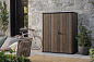 Шкаф Вертикальный (Vertical Shed) 1400 L орех