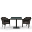 Комплект плетеной мебели T605SWT/Y350B-W53 Brown