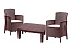 Комплект мебели Росарио Бэлкони Сет / Rosario Balcony Set, цвет коричневый
