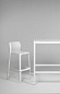 Стул пластиковый барный Nardi Net Stool