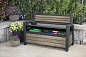 Скамья ДЕКО ясень (Deco Garden Bench) 227 л.