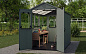Сарай "Поттинг" Potting shed Evotech Green 6х8