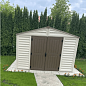 Пластиковый сарай Wood Bridge Plus