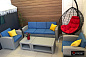 Комплект мебели Раттан Премиум 5 / Rattan Premium 5, серый