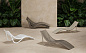 Лежак пластиковый Vondom Ibiza Basic