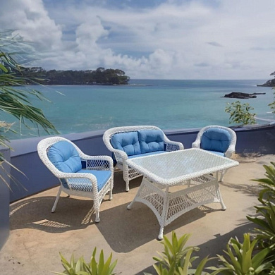 комплект плетеной мебели t130-lv520 white в официальном магазине viva-verde.ru