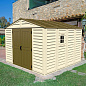Пластиковый сарай Wood Bridge Plus