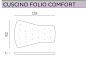 Подушка для кресла Nardi Folio