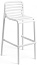 Стул пластиковый барный Nardi Doga Stool