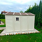Пластиковый сарай Wood Bridge Plus