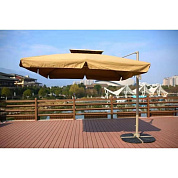 зонт для кафе afm-250slb-beige(3,0x3,0) в официальном магазине viva-verde.ru
