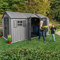 Сарай-гараж WoodLook 15x8