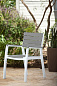 Стул c подлокотниками Гармония (Harmony armchair) белый-серый