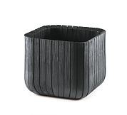 Кашпо Куб S (Keter cube planter S) графит