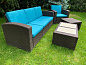 Комплект чехлов для Rattan Premium  4 синий