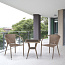 Комплект плетеной мебели T25B/Y137C-W56 Light brown 2Pcs