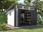 Пластиковый сарай FLEXI HOUSE 12,5х10