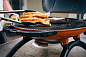 Гриль O-GRILL 700T синий