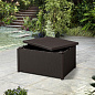 Стол-сундук Арика (Arica storage table), коричневый