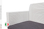 Комплект мебели НЕБРАСКА СОФА 3 / NEBRASKA SOFA 3 (3х местный диван), белый