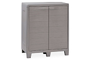 картинка уличная тумба toomax 2х дверная глубокая woody's xl (2 полки), светло-серый от магазина viva-verde.ru