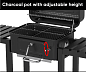 Угольный гриль для барбекю Side Table 2 BBQ