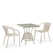 комплект плетеной мебели t706/y137c-w85 2pcs latte в официальном магазине viva-verde.ru
