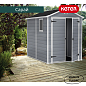 Сарай "Манор 6x8DD" (размеры 177х230 см), серый
