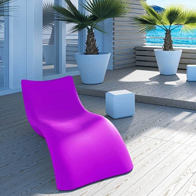 шезлонг wave deep violet в официальном магазине viva-verde.ru