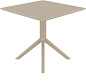 Стол пластиковый Siesta Contract Sky Table 80