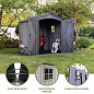 Пластиковый хозблок LifeTime WoodLook 7x7