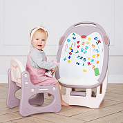 Развивающий детский мольберт UNIX Kids Rose