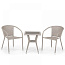 Комплект плетеной мебели T25C/Y137C-W85 Latte (2+1)