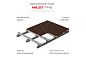 Опора нерегулируемая HILST FH5 для алюминиевой лаги