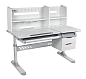 Парта Ortensia II Grey Cubby Серый