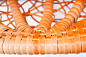Садовые качели KVIMOL малая корзина ORANGE (КМ0001)