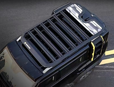 Багажник на крышу Jetour Traveller T2. Стильный и тихий багажник на крышу для вашего автомобиля.Изготовленный из высококачественного алюминиевого сплава, он обеспечивает надежность и долговечность. ⭐⭐⭐⭐⭐