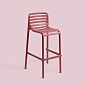 Стул пластиковый барный Nardi Doga Stool