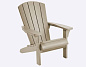 Кресло Трой Адирондак (Troy Adirondack) (Silver Sage)