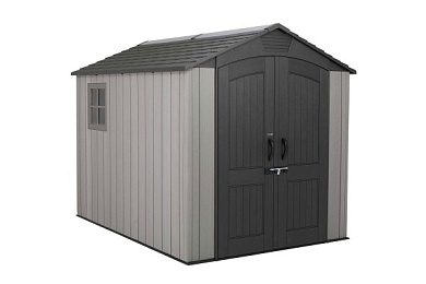 сарай woodlook 7*12 пластиковый от магазина viva-verde.ru