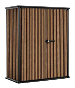 Шкаф Вертикальный (Vertical Shed) 1400 L коричневый венецианский