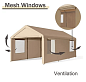 Тентовый гараж в коробке CARPORT VELA 3х6