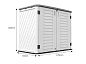 Пластиковый ящик FLEXI STORAGE CABINET 26